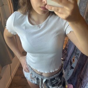 American eagle Waffle baby tee